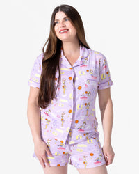 Lola Bunny Bamboo Women's Pajama Short Set