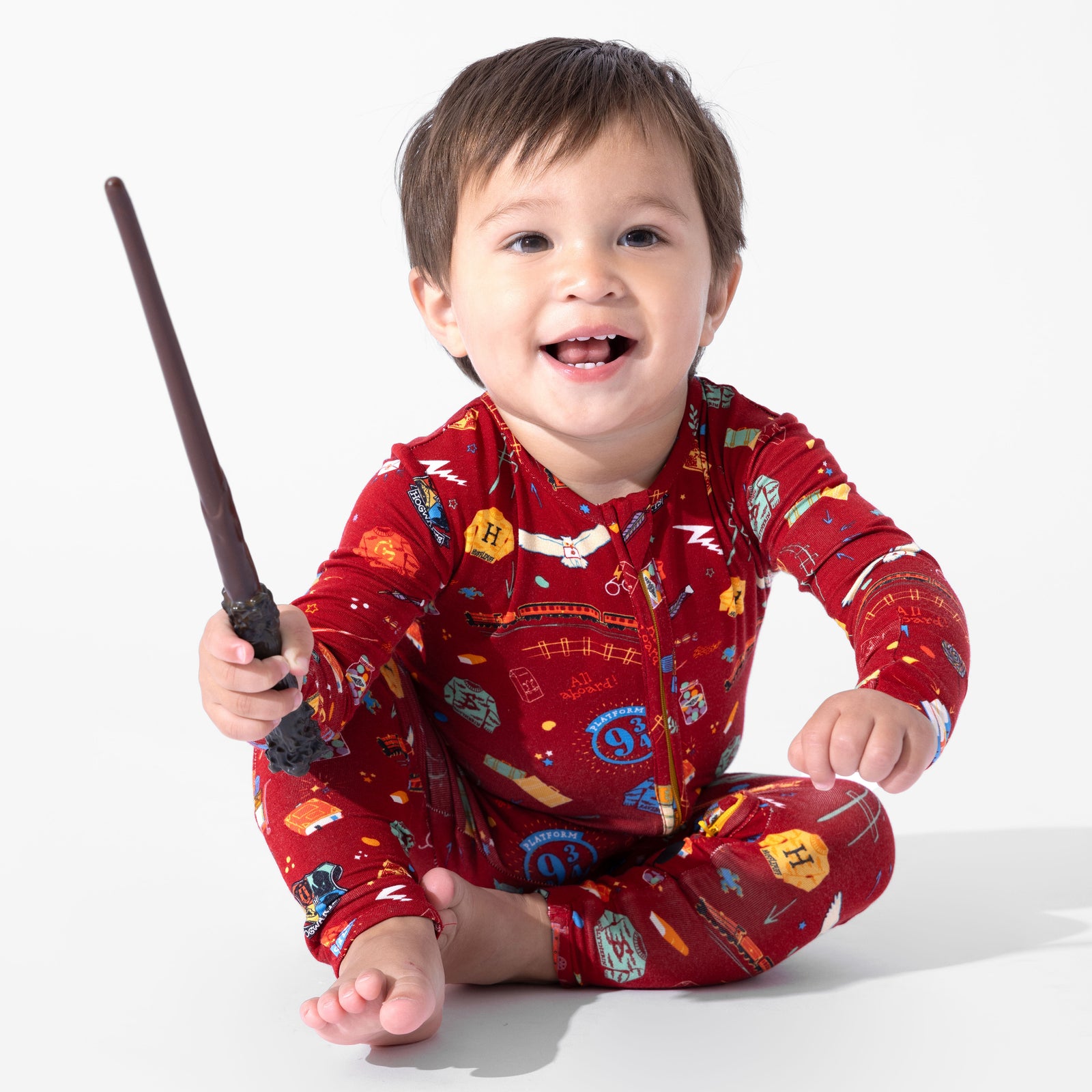 Hogwarts Express Bamboo Convertible Footie