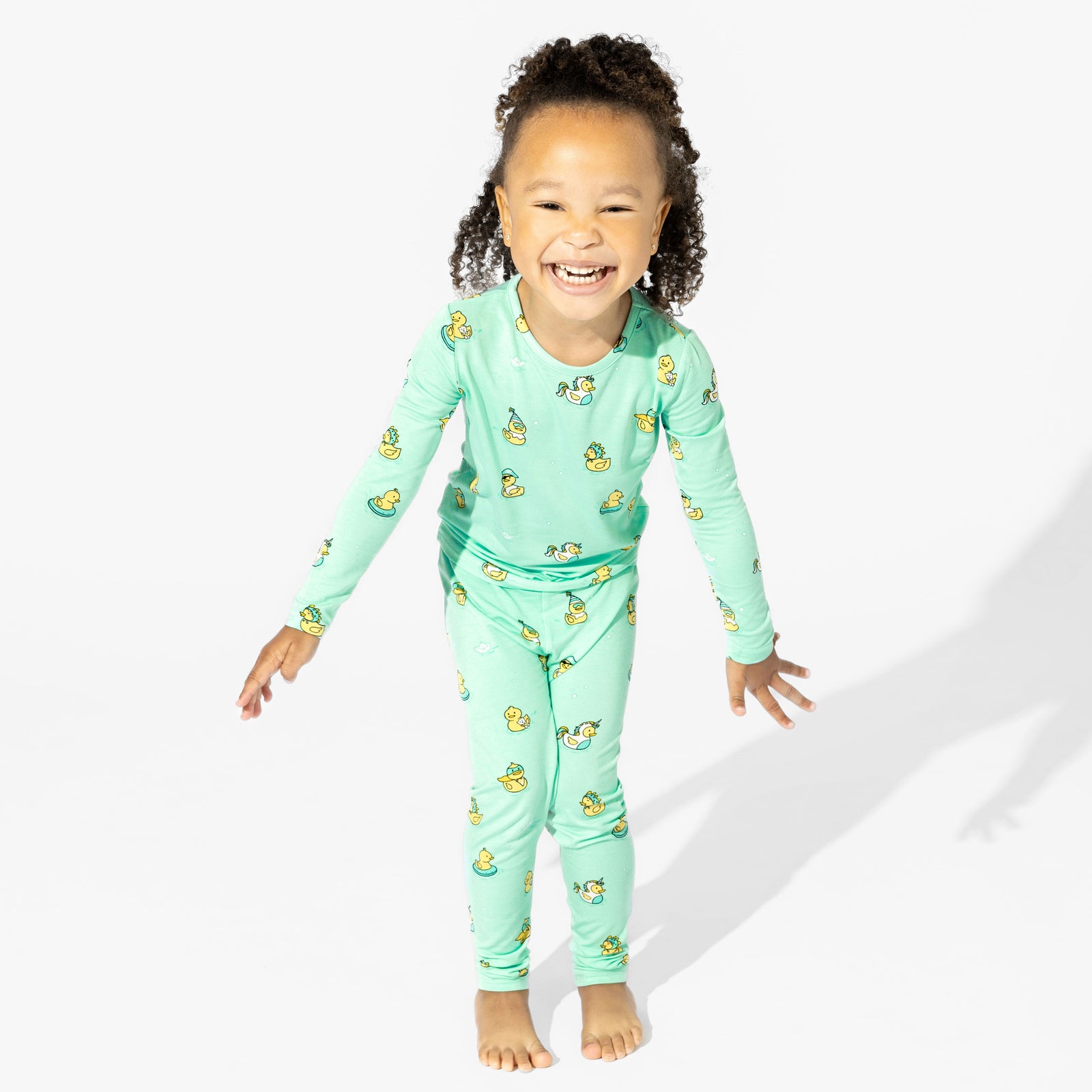 Rubber Ducky Bamboo Kids Pajamas