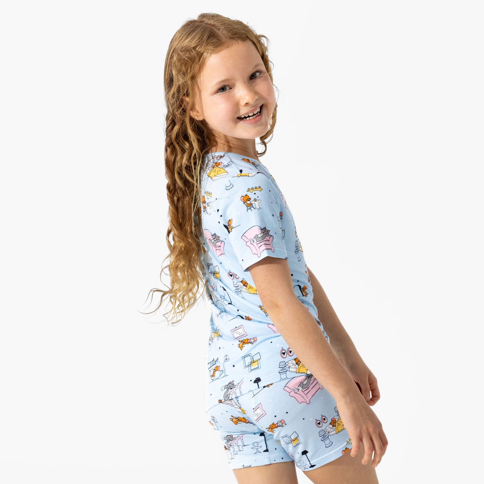 Tom & Jerry: Home Sweet Home Bamboo Kids Short Set