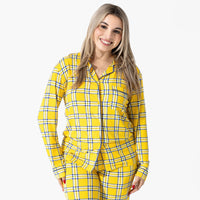 Clueless Total Betty Plaid Bamboo Women's Pajama Set