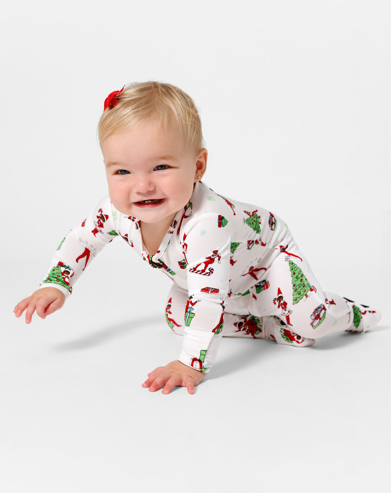 The Elf on the Shelf Bamboo Convertible Footie