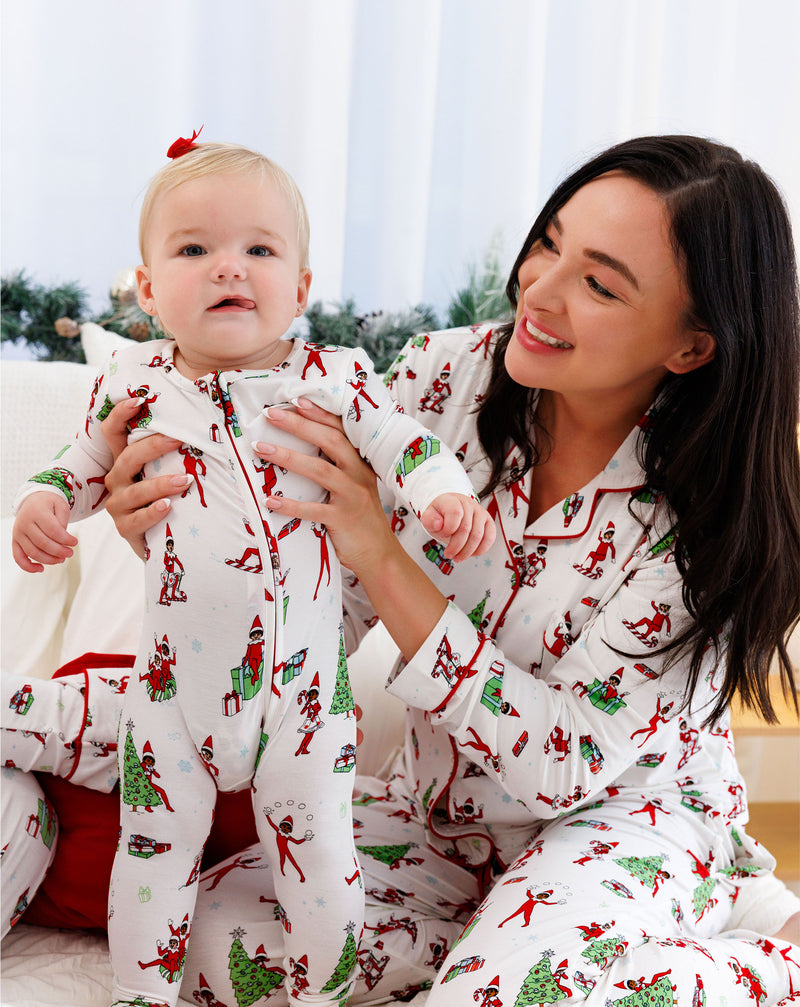 The Elf on the Shelf Bamboo Convertible Footie