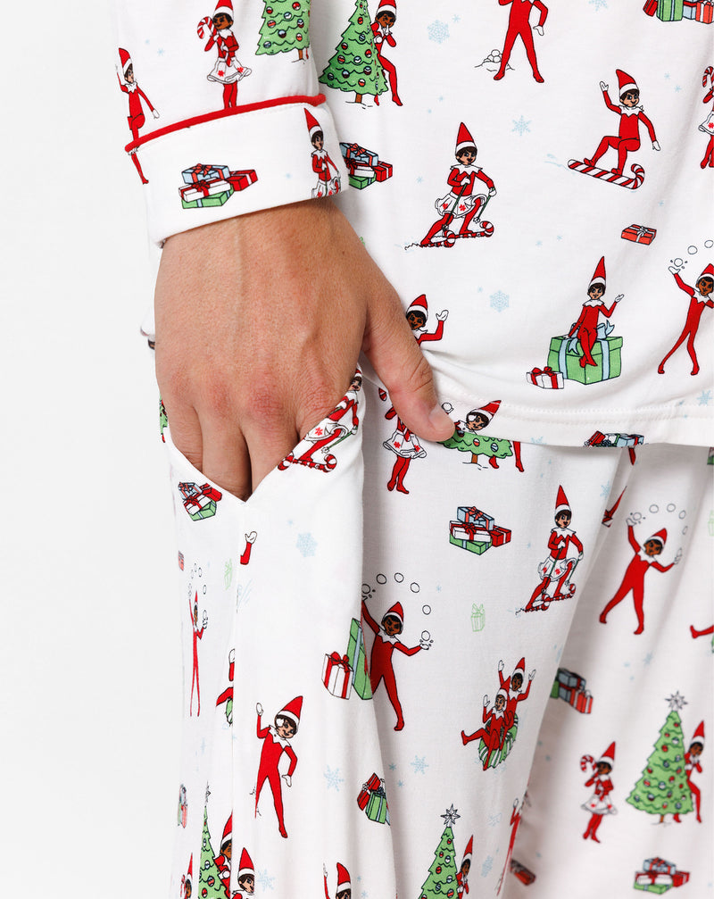 The Elf On The Shelf Bamboo Men's Pajama Set