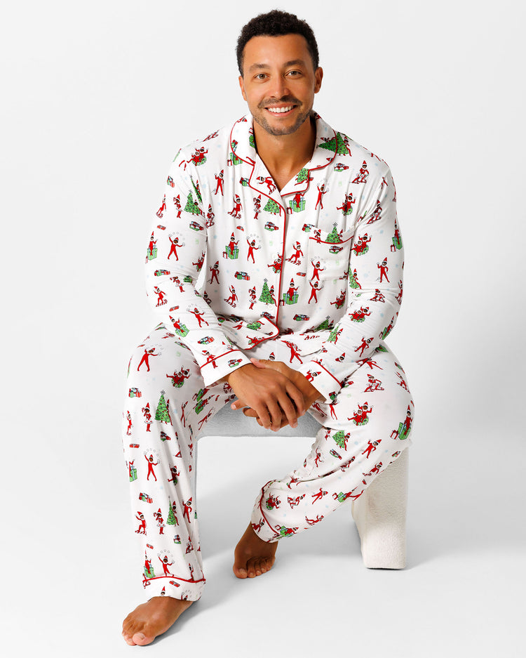The Elf On The Shelf Bamboo Men's Pajama Set