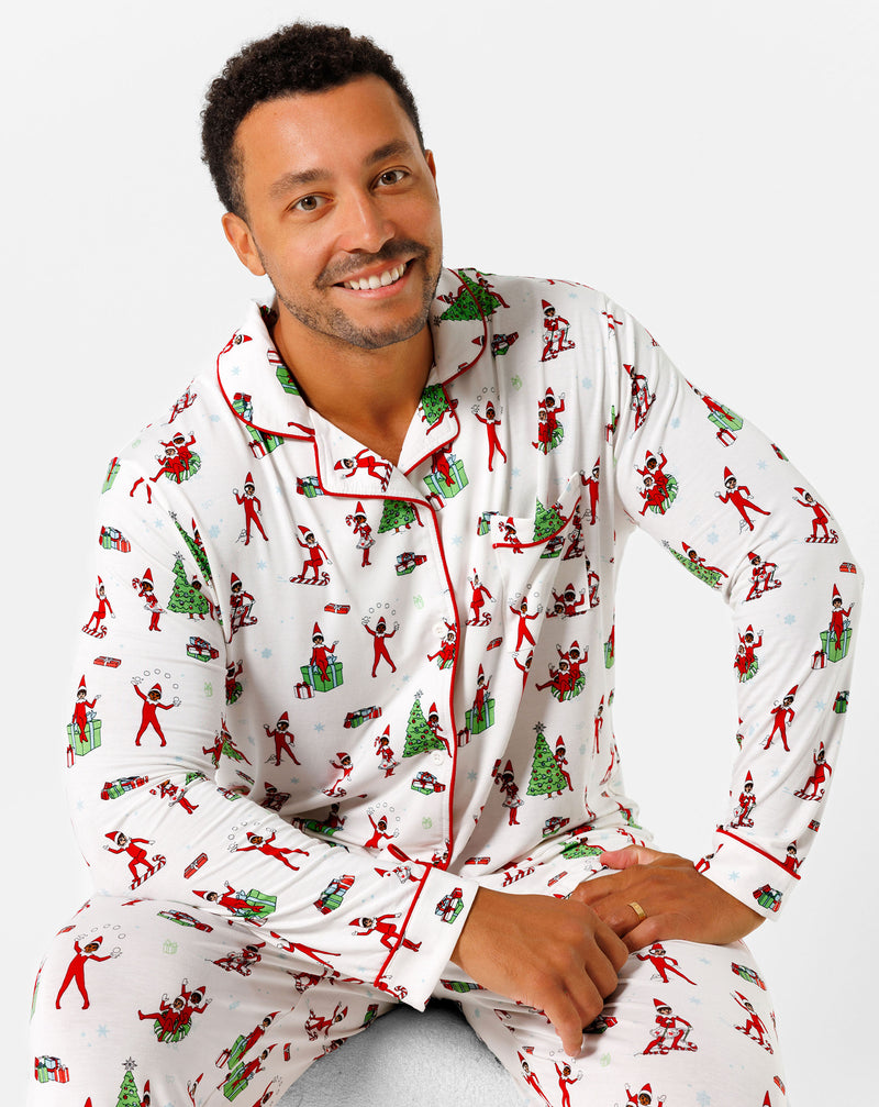The Elf On The Shelf Bamboo Men's Pajama Set