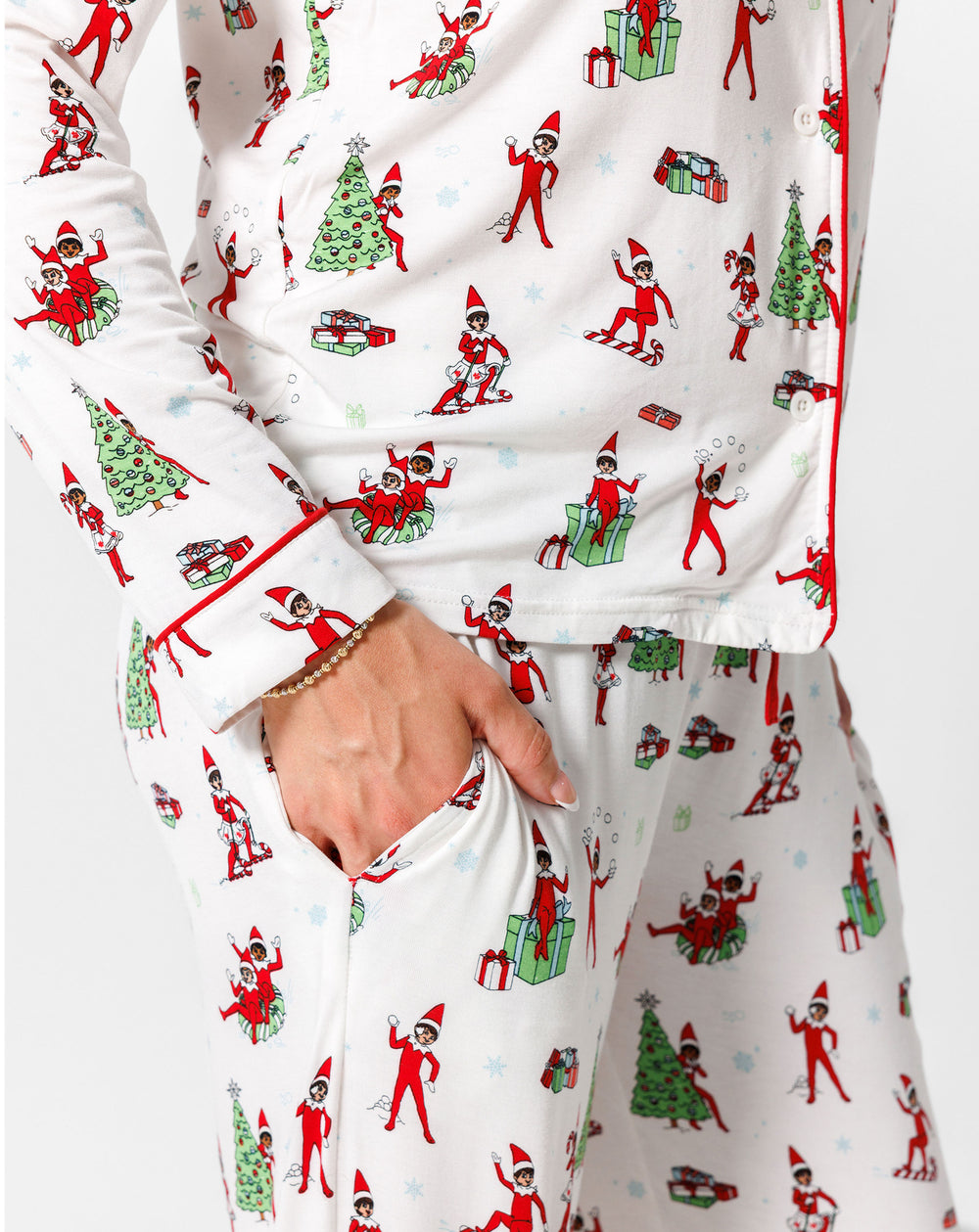 The Elf On The Shelf Bamboo Women's Pajama Set