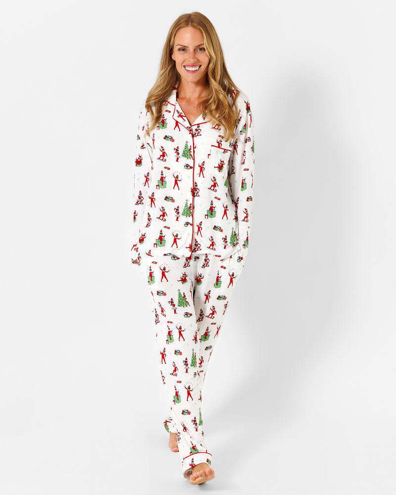 The Elf On The Shelf Bamboo Women's Pajama Set