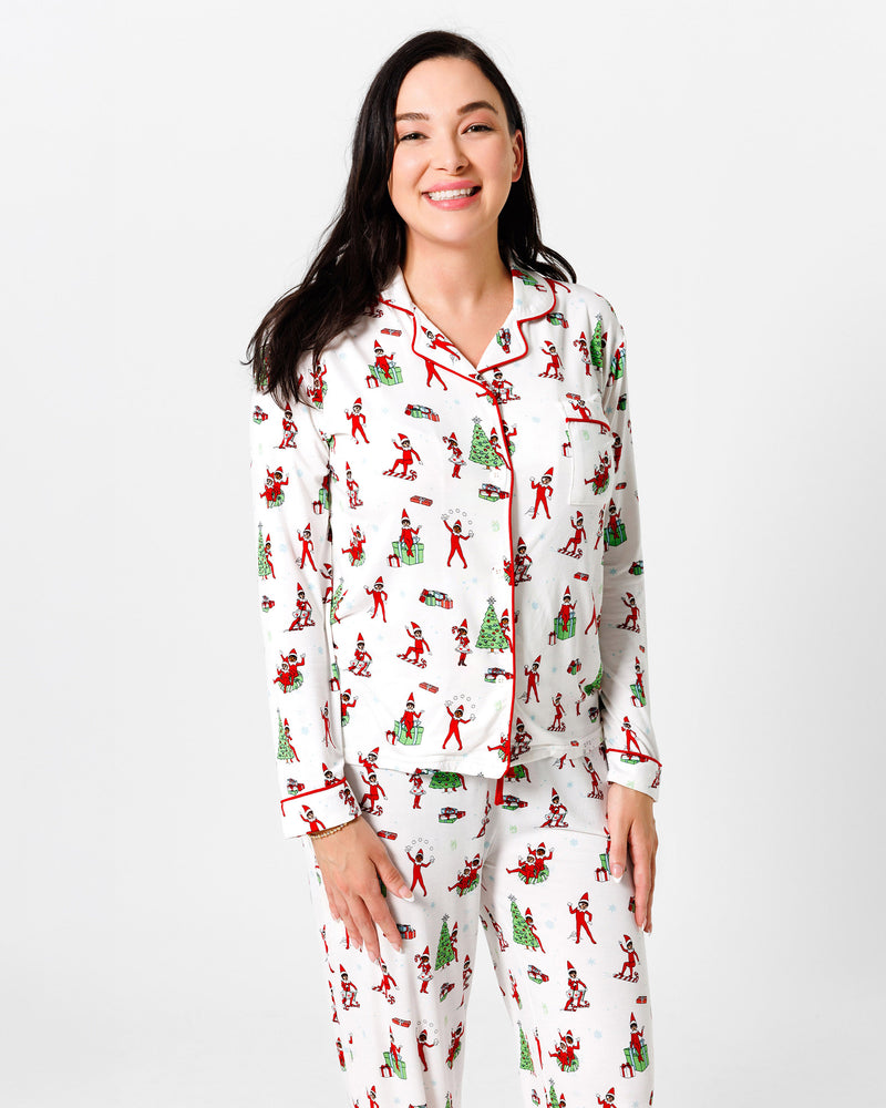 The Elf On The Shelf Bamboo Women's Pajama Set