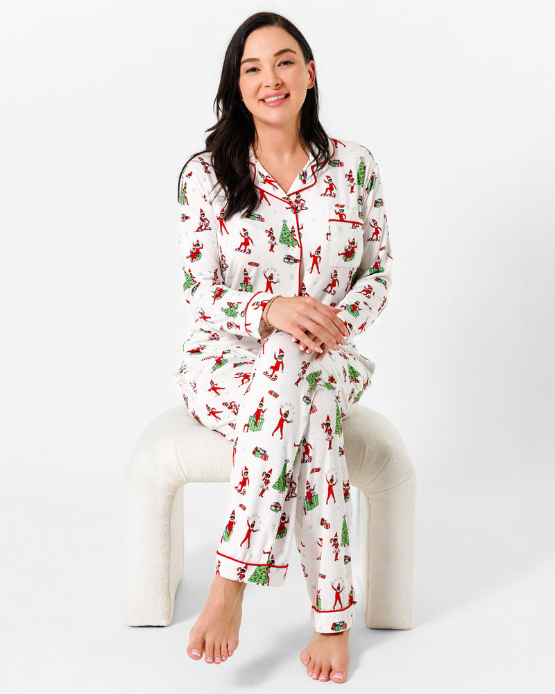 The Elf On The Shelf Bamboo Women's Pajama Set