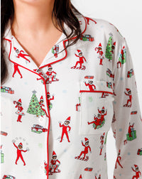 The Elf On The Shelf Bamboo Women's Pajama Set
