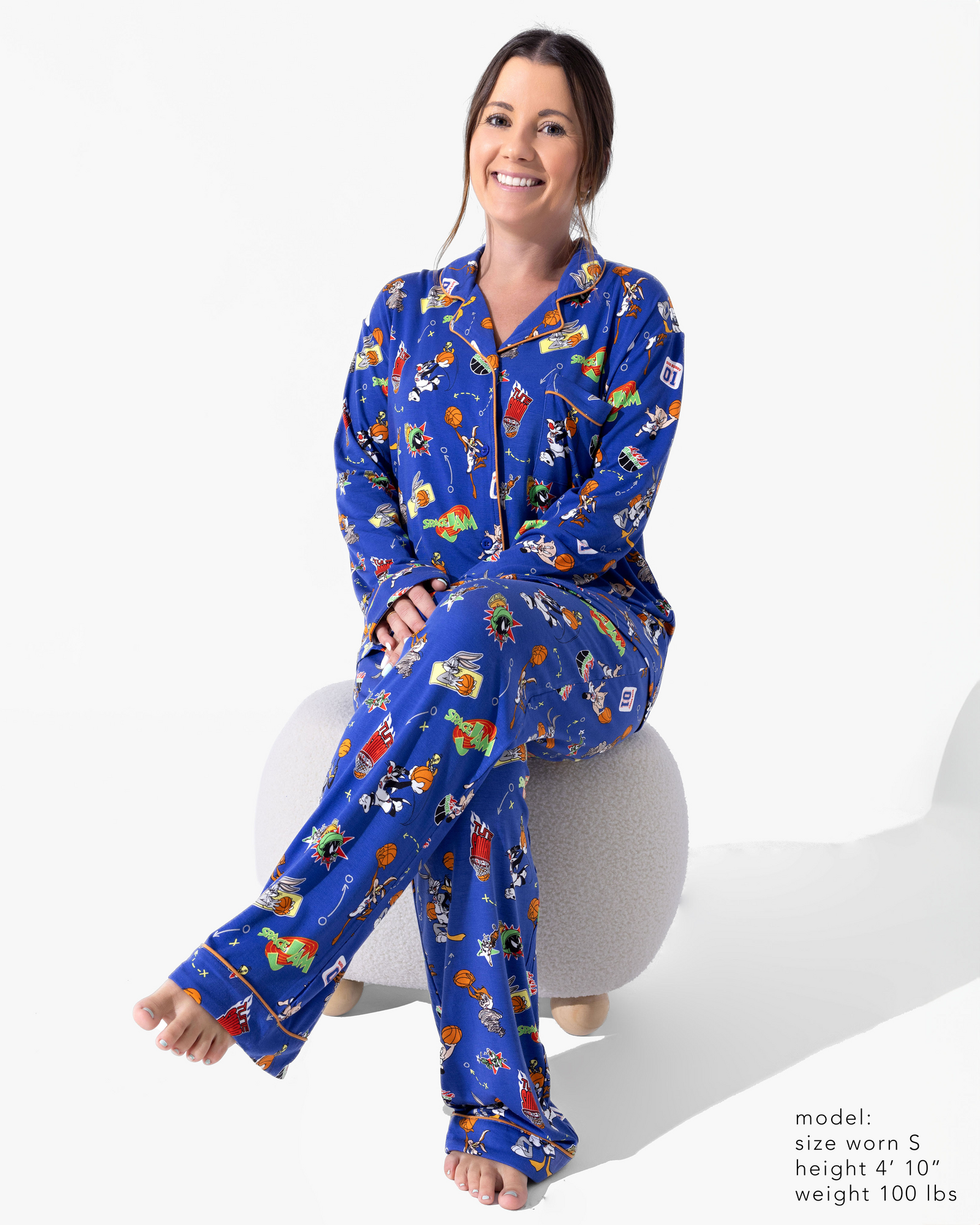 Space Jam Bamboo Women's Pajama Set