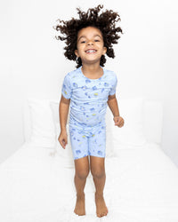 Hockey Bamboo Kids Pajama Short Set
