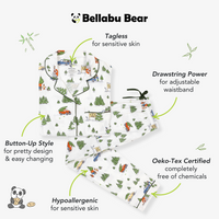 Christmas Tree Farm Bamboo Men's Pajama Set