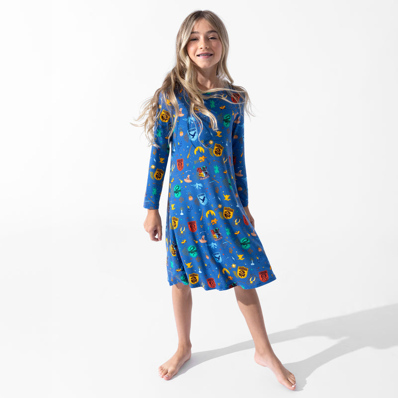 House Pride Bamboo Girls' Long Sleeve Dress