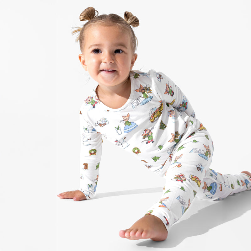 If You Give A Mouse A Cookie Christmas Bamboo Kids Pajamas