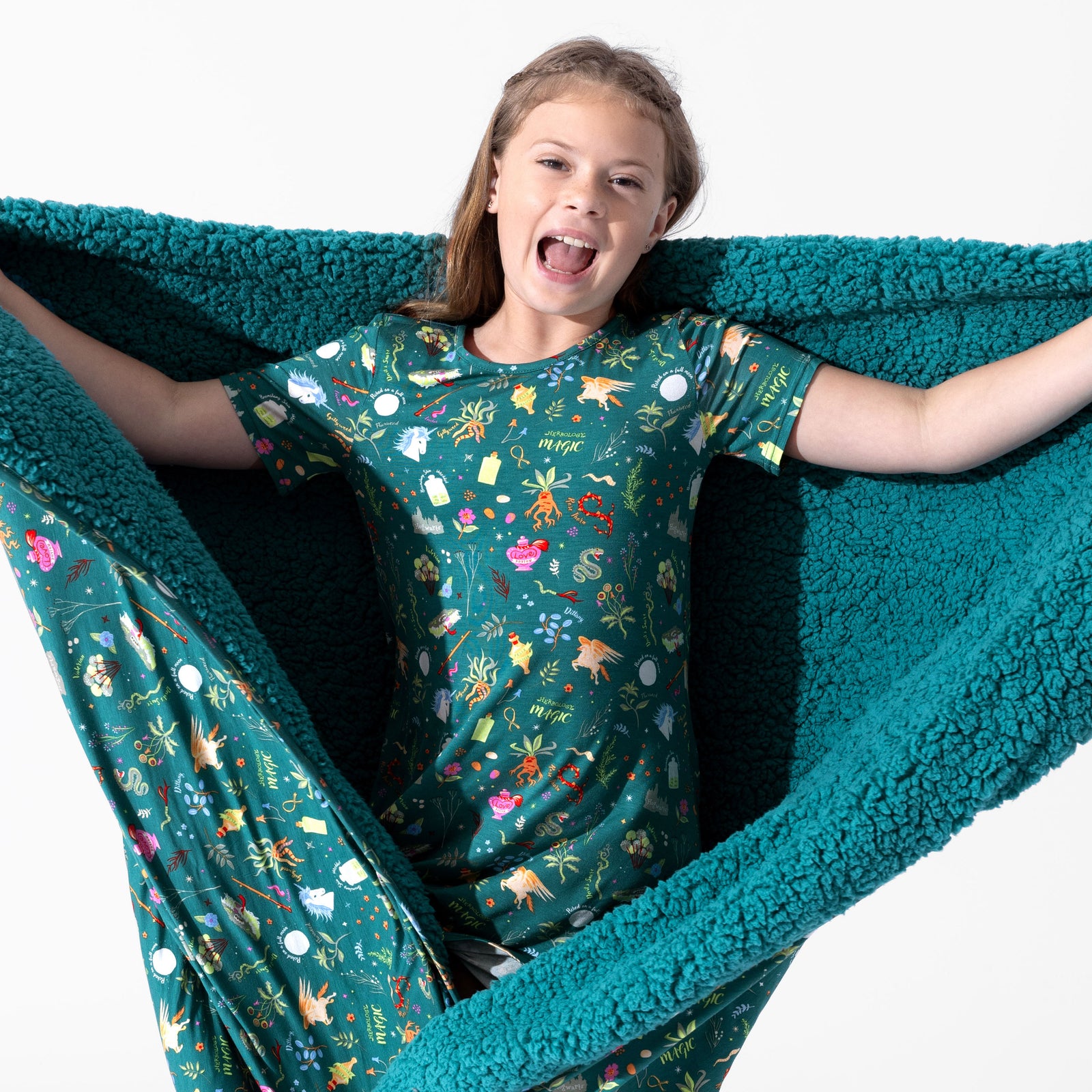 Mandrake's Potions & Herbs Bamboo Blanket