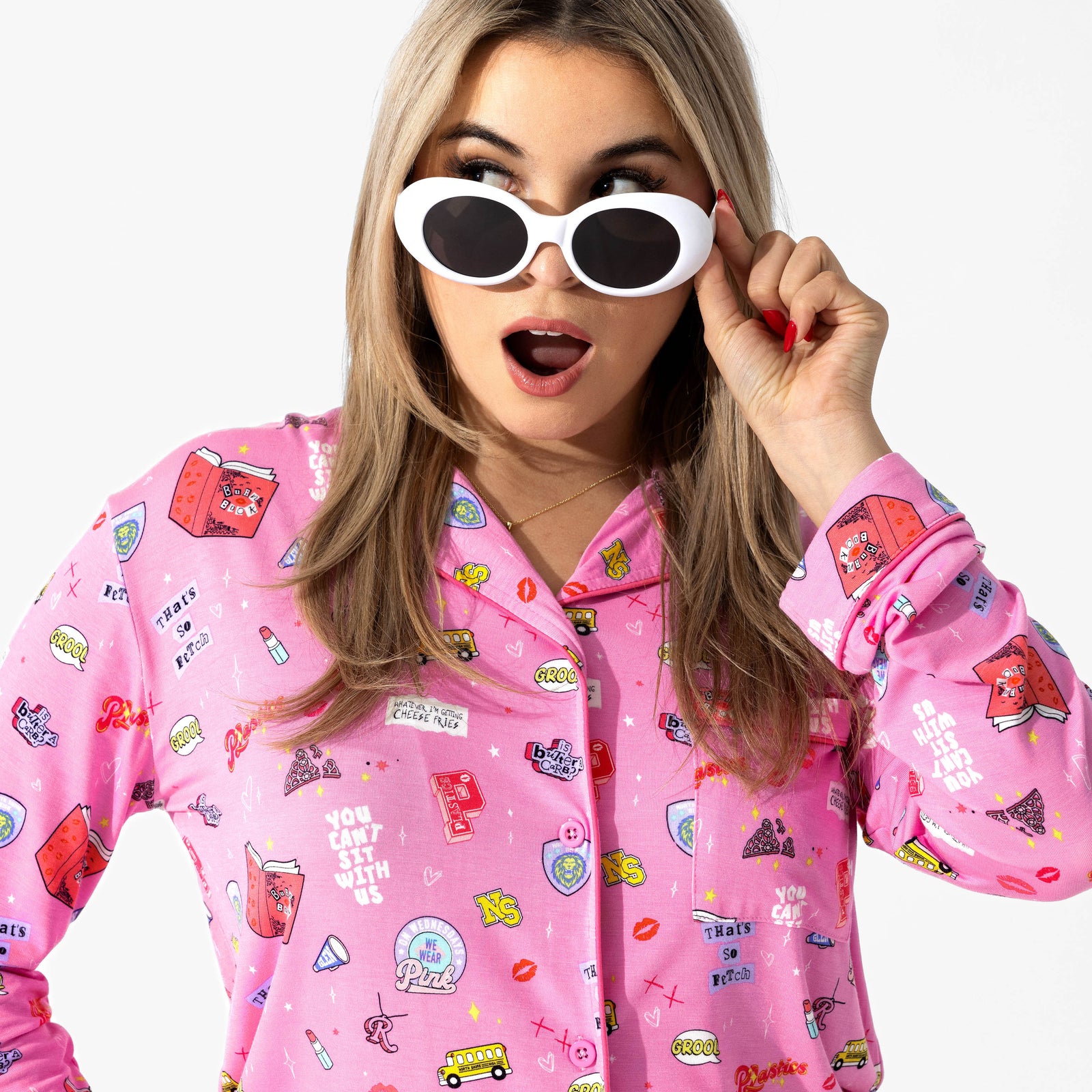 Mean Girls: So Fetch Bamboo Women's Pajama Set