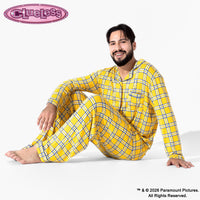 Clueless Total Betty Plaid Bamboo Men's Pajama Set