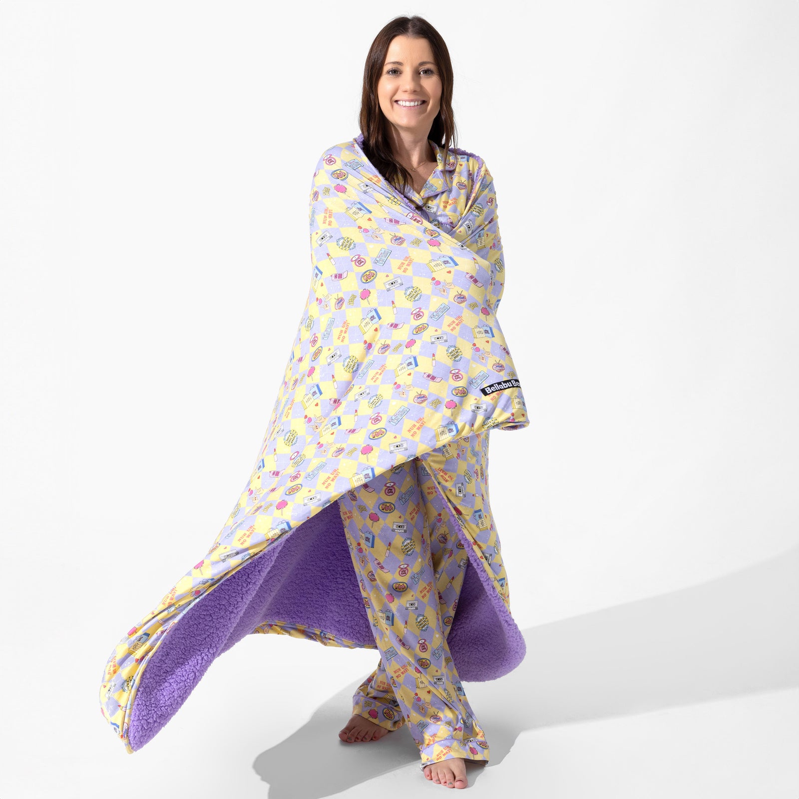 Clueless As If! Bamboo Sherpa Blanket
