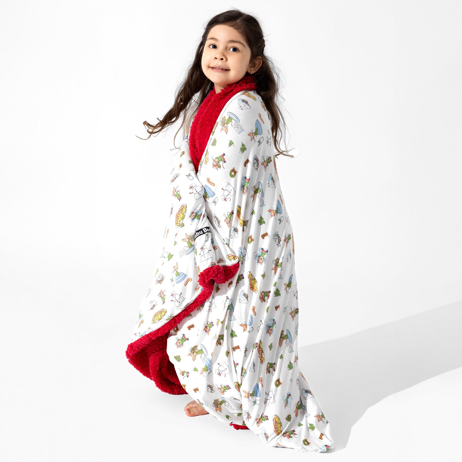 If You Give A Mouse A Cookie Christmas Bamboo Sherpa Blanket