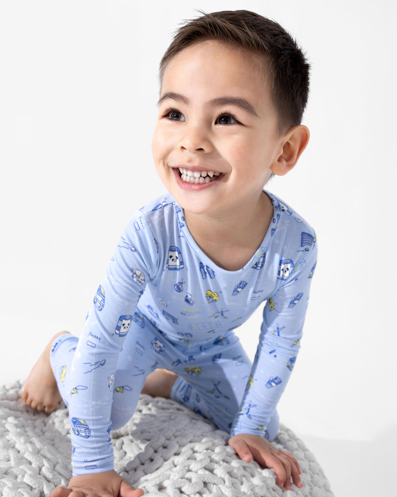 Hockey Bamboo Kids Pajamas