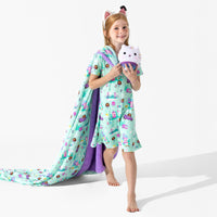 Gabby's Dollhouse: Cat Francisco Bamboo Sherpa Blanket