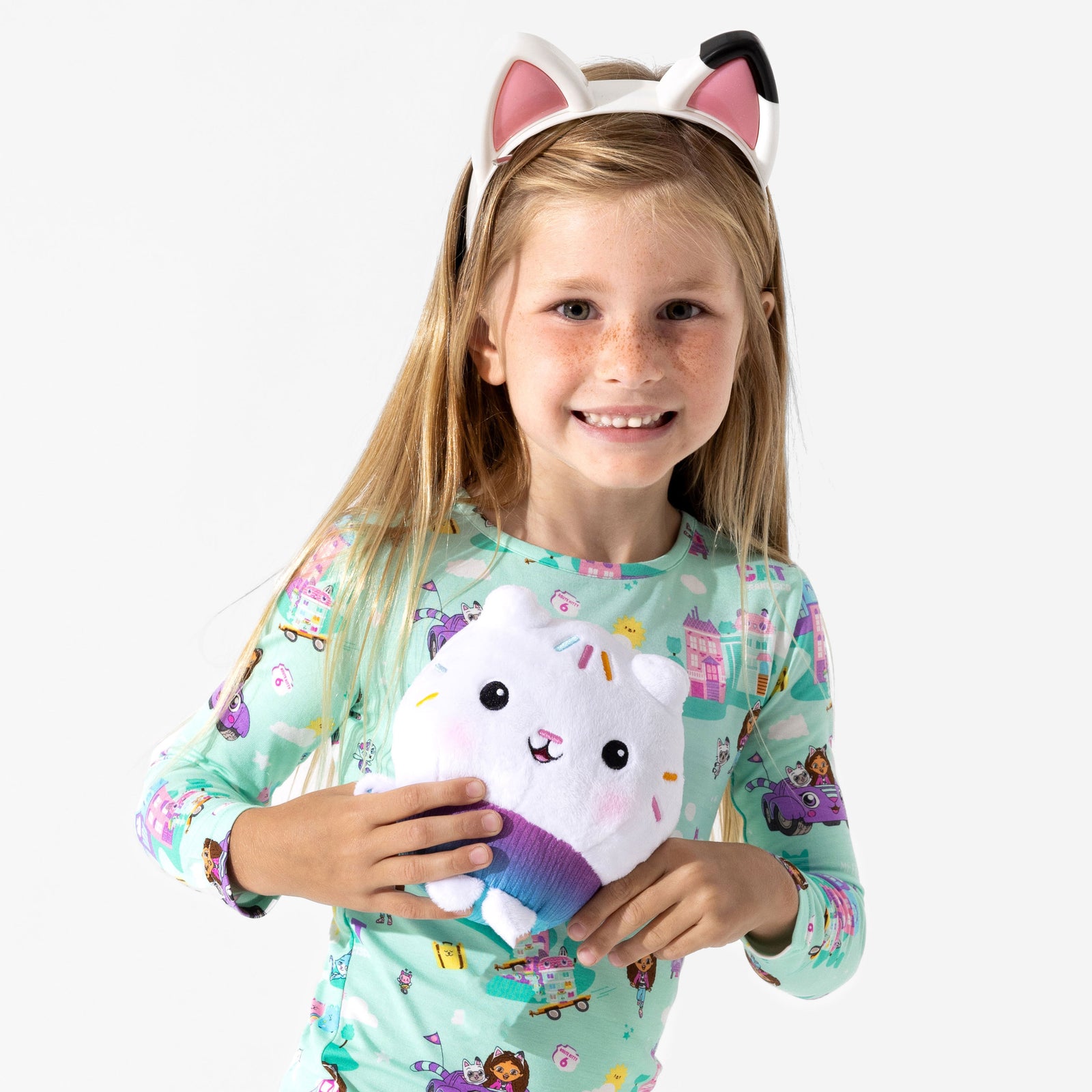 Gabby's Dollhouse: Cat Francisco Bamboo Kids Pajamas