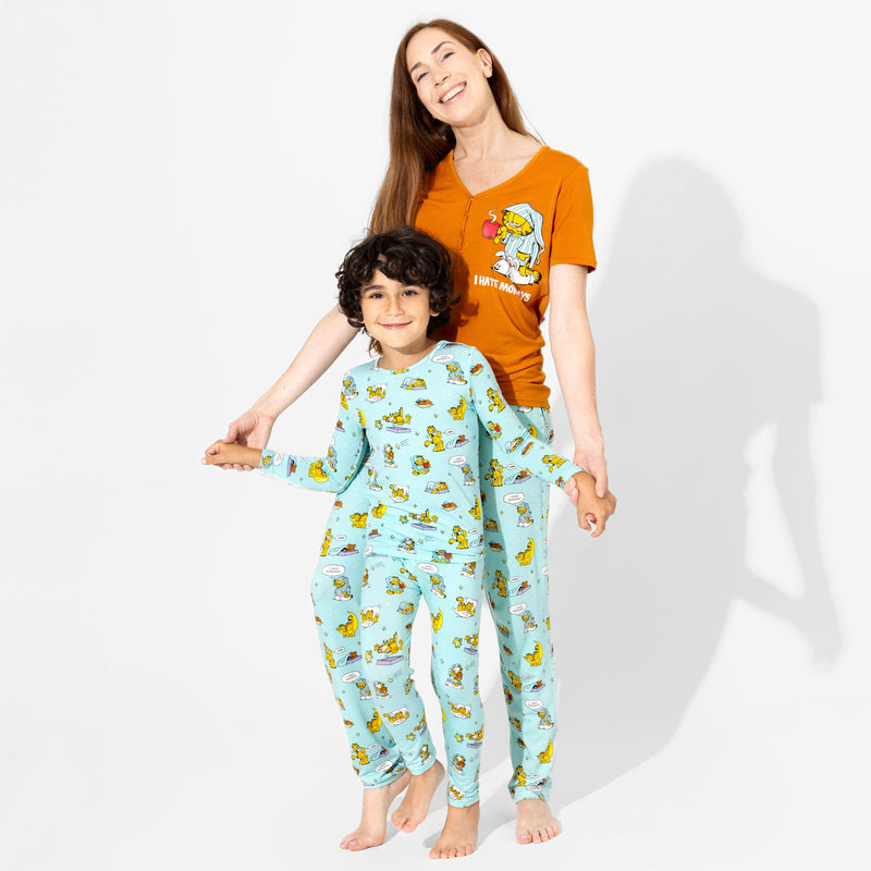 Garfield: Lazy Mondays Bamboo Kids Pajamas