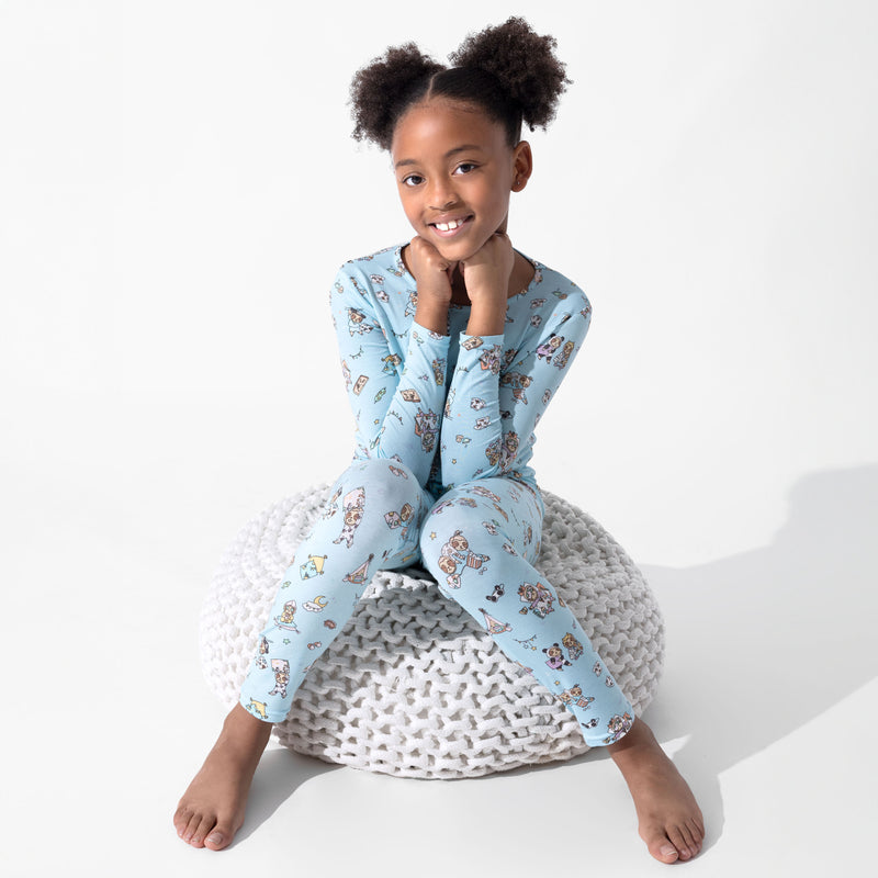 Sloth Pajama Party Bamboo Kids Pajamas