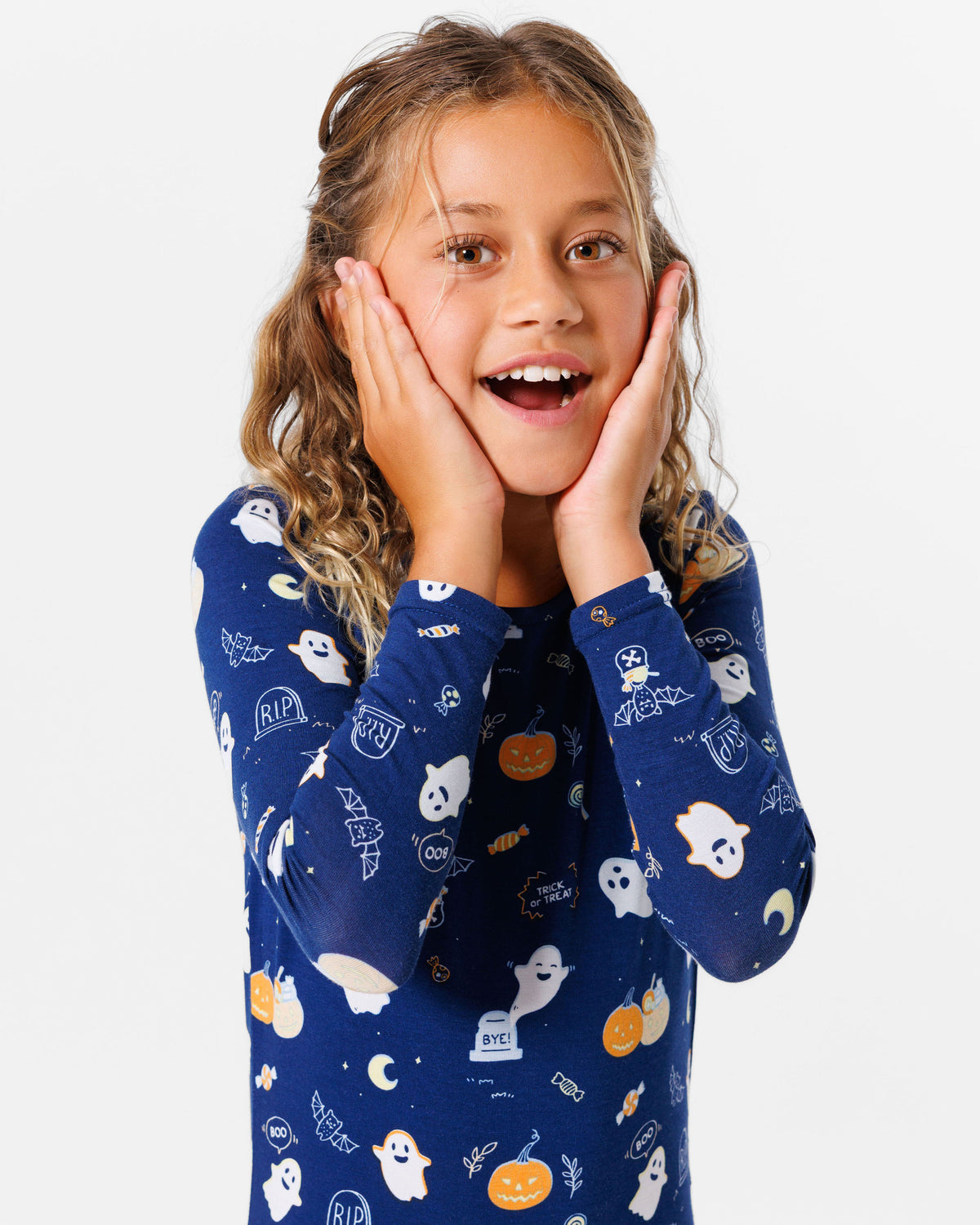 Ghosts Bamboo Kids Pajamas