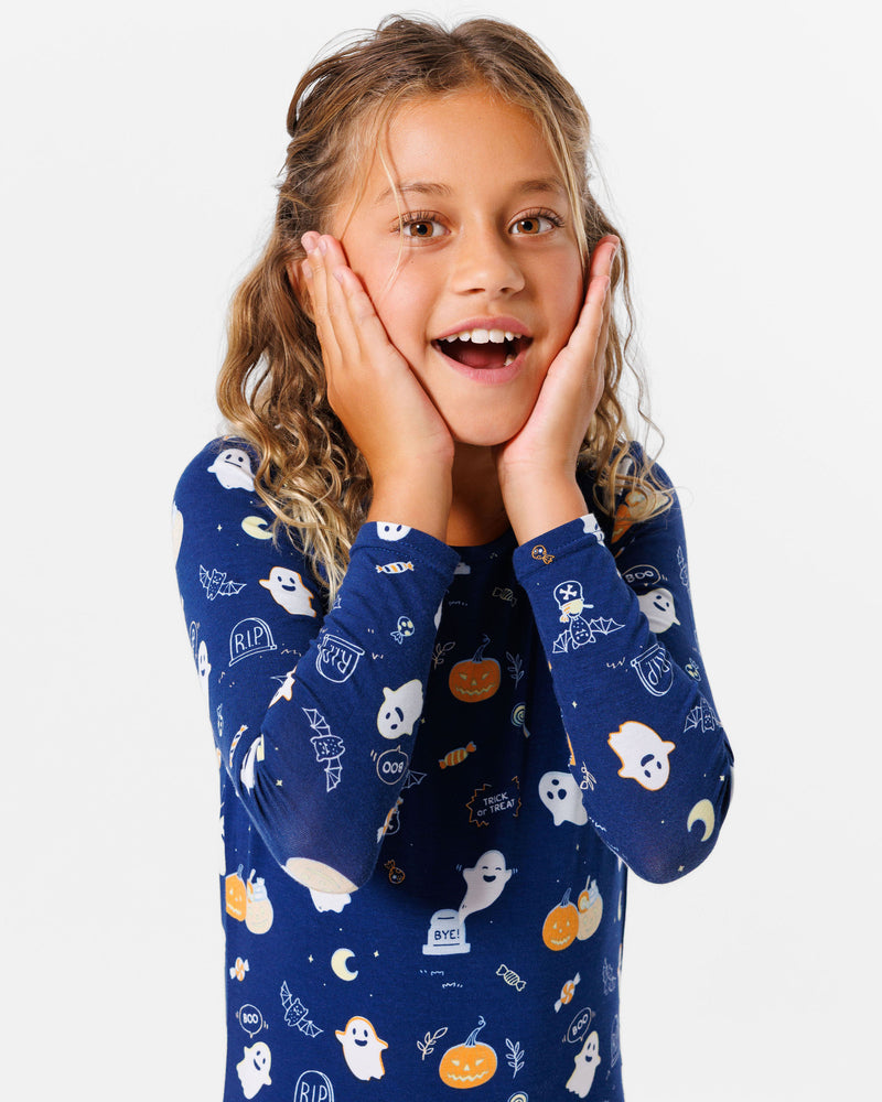 Ghosts Bamboo Kids Pajamas