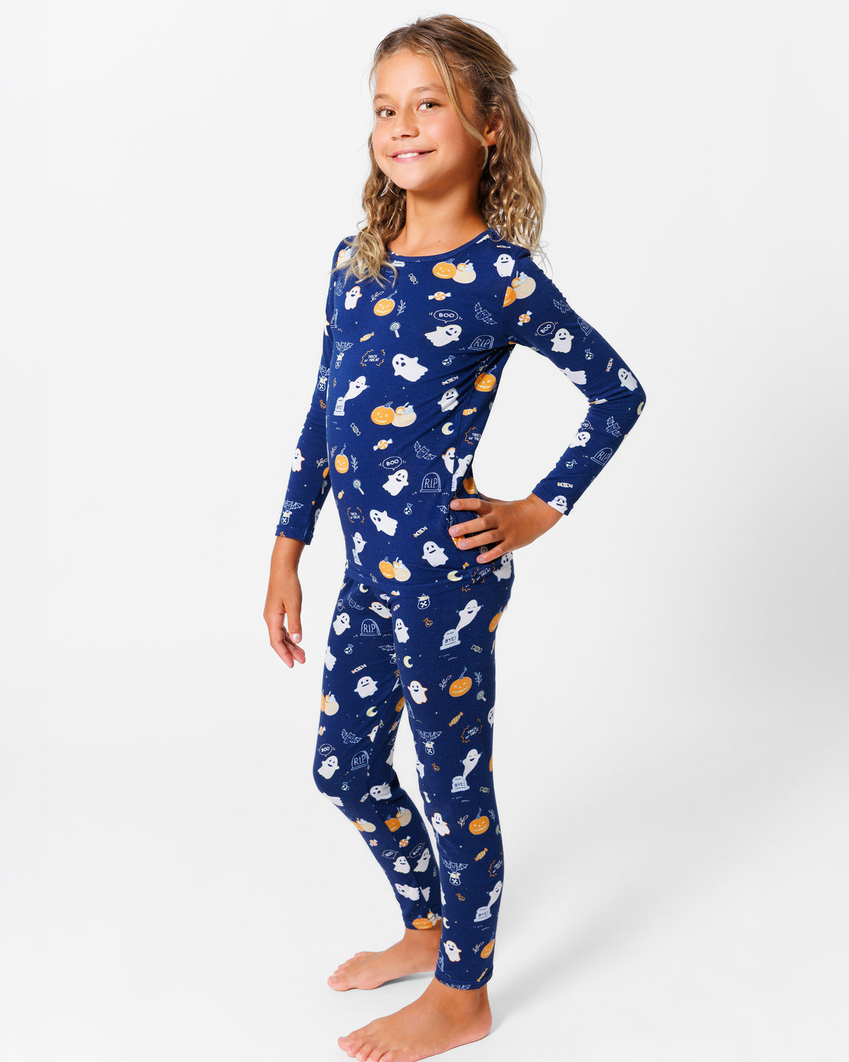 Ghosts Bamboo Kids Pajamas