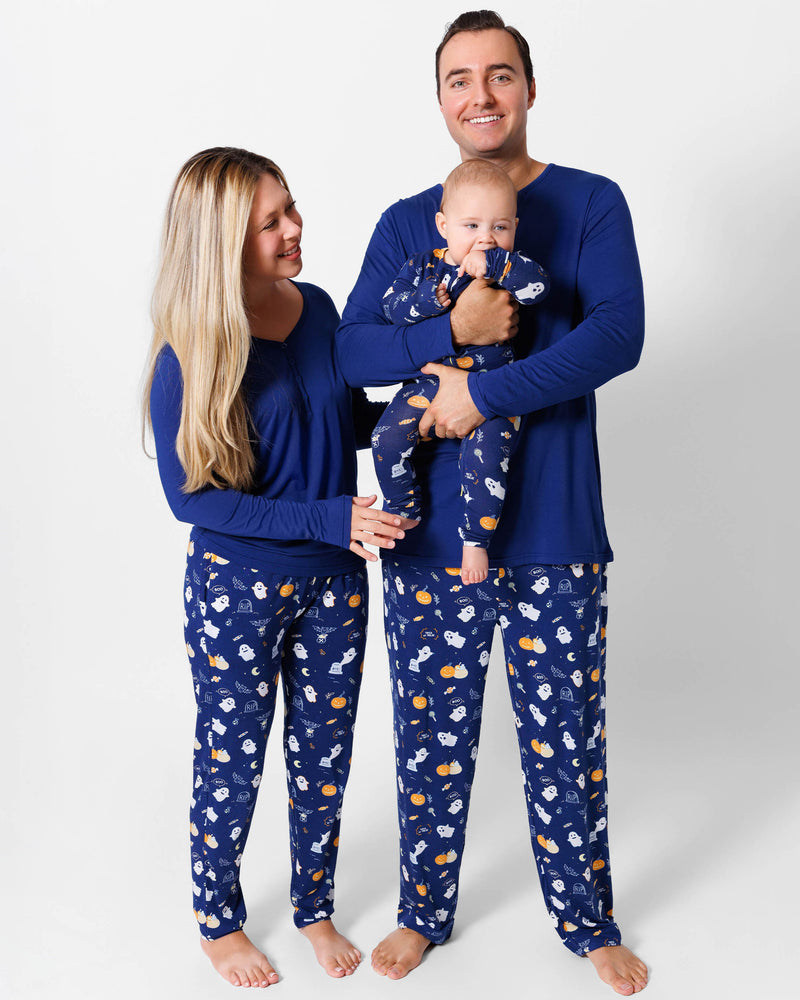 Ghosts Bamboo Men's Pajama Set
