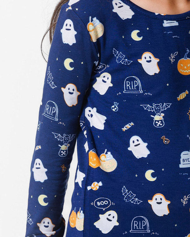 Ghosts Bamboo Kids Pajamas