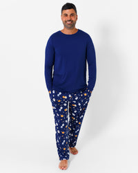 Ghosts Bamboo Men's Pajama Set