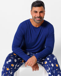 Ghosts Bamboo Men's Pajama Set