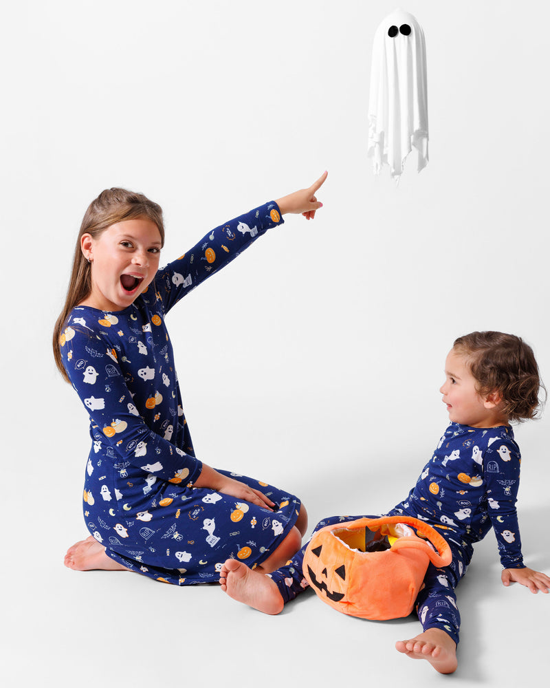 Ghosts Bamboo Kids Pajamas