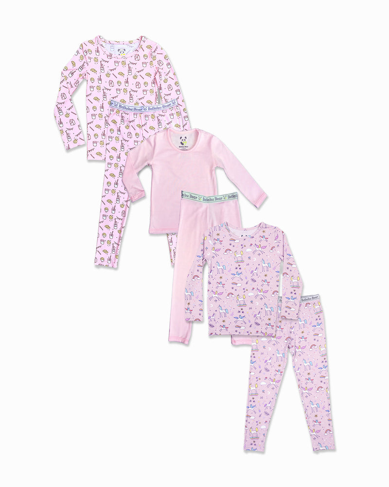 Sweet Dreams Girls Bundle – Bamboo Kids Pajamas