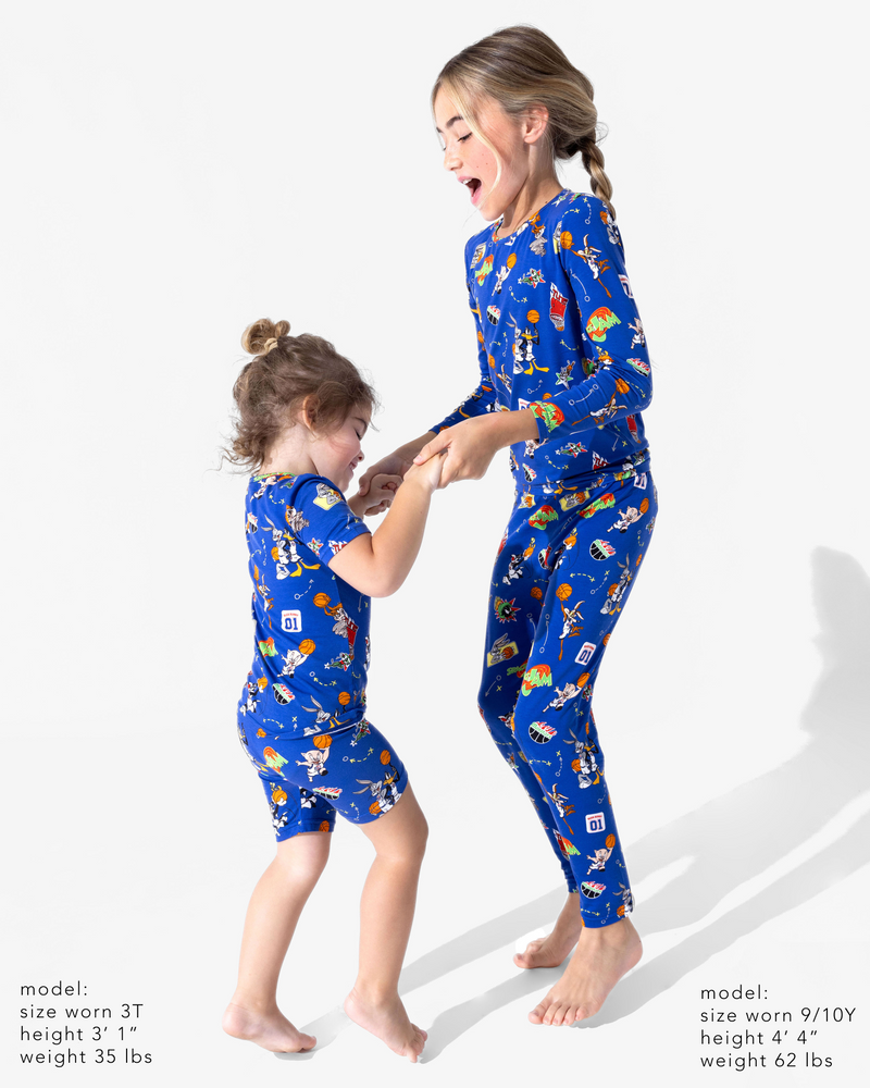 Space Jam Bamboo Kids Pajama Short Set