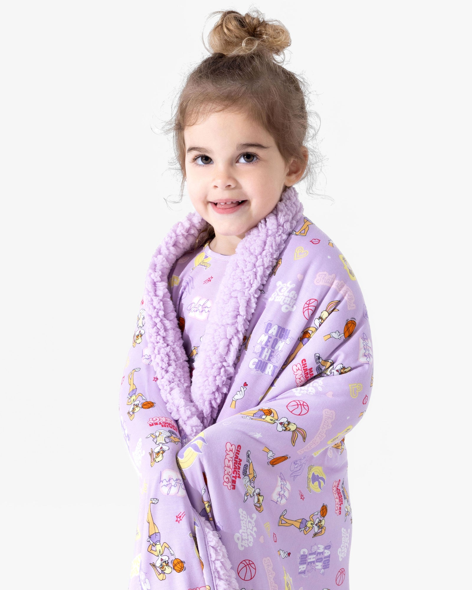 Lola Bunny Bamboo Sherpa Blanket