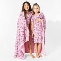 Despicable Me 4: Minions Always Popping Bamboo Girls' Short Sleeve Dress