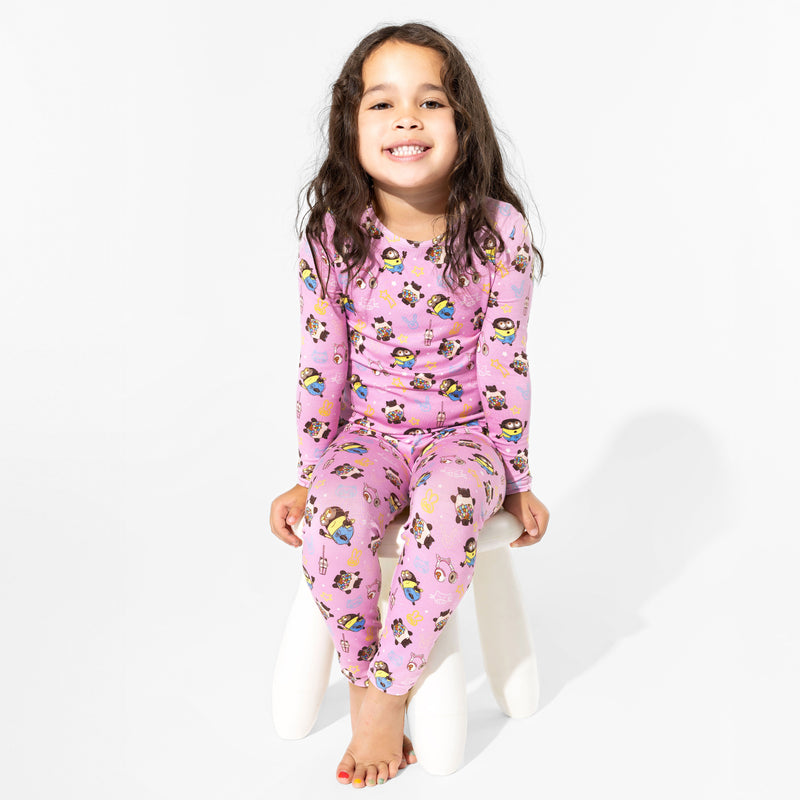 Despicable Me 4: Minions Always Popping Bamboo Kids Pajamas