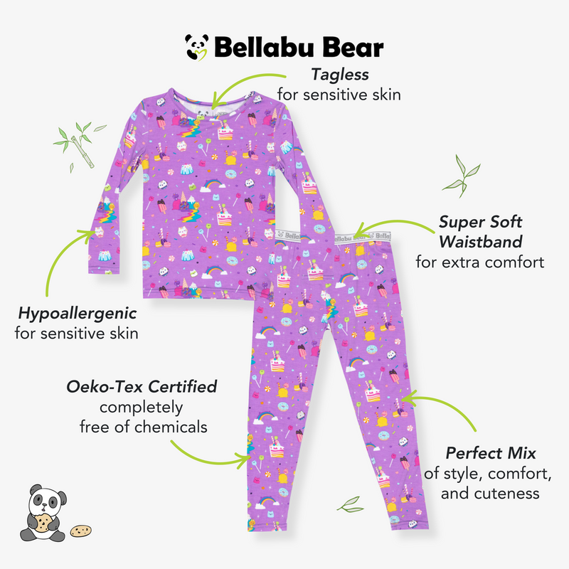 Gabby's Dollhouse: Sweet Treats Bamboo Kids Pajamas