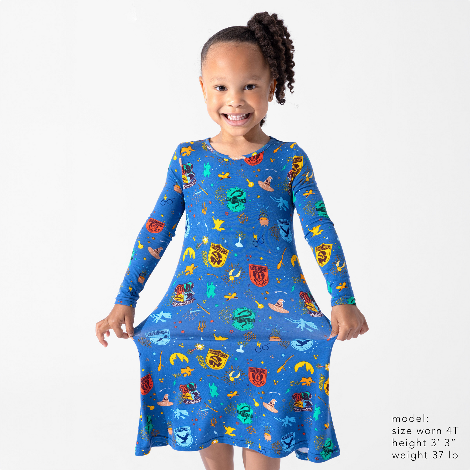 House Pride Bamboo Girls' Long Sleeve Dress