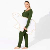 Evergreen Bamboo Women's Pajama Set