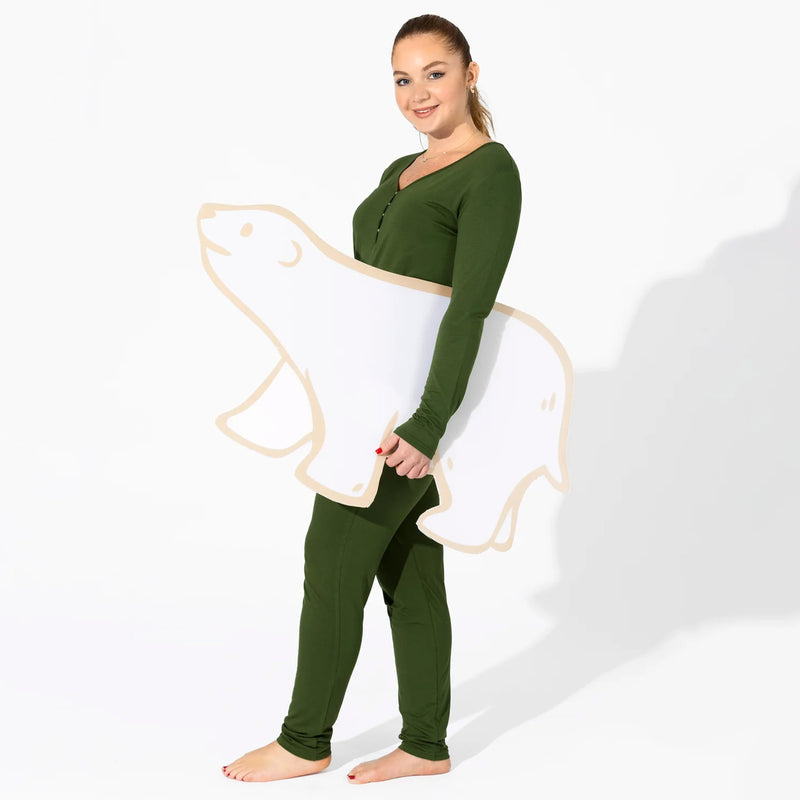 Evergreen Bamboo Women's Pajama Set