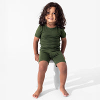 Evergreen Bamboo Kids Pajama Short Set