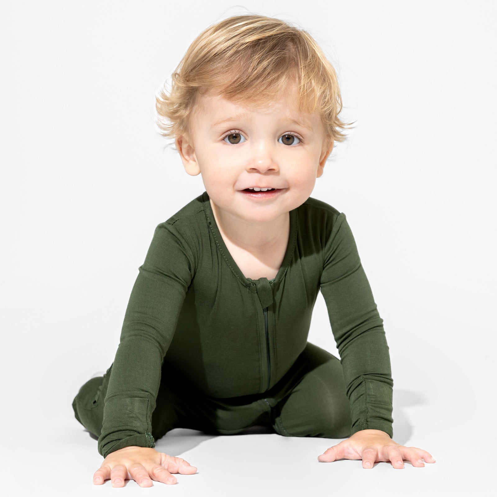 Evergreen Bamboo Convertible Footie