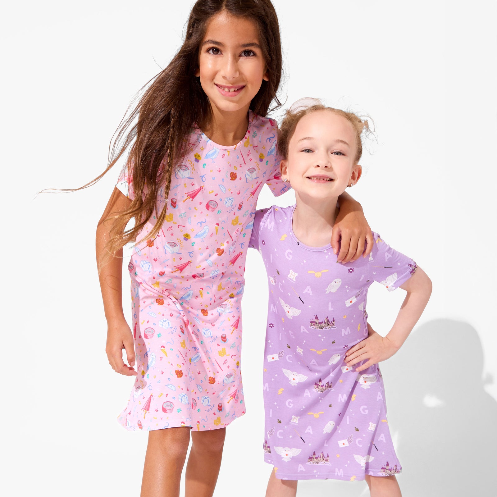 Happee Birthdae Harry Bamboo Girls' Short Sleeve Dress